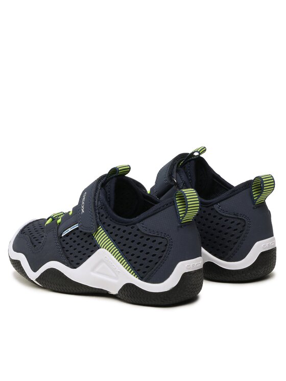 Geox Geox Sneakersy J Wader B. A J3530A 01450 C0749 S Tmavomodrá