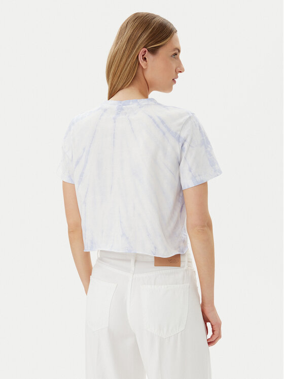 Guess Guess T-Shirt V5GI19 I3Z14 Fialová Regular Fit