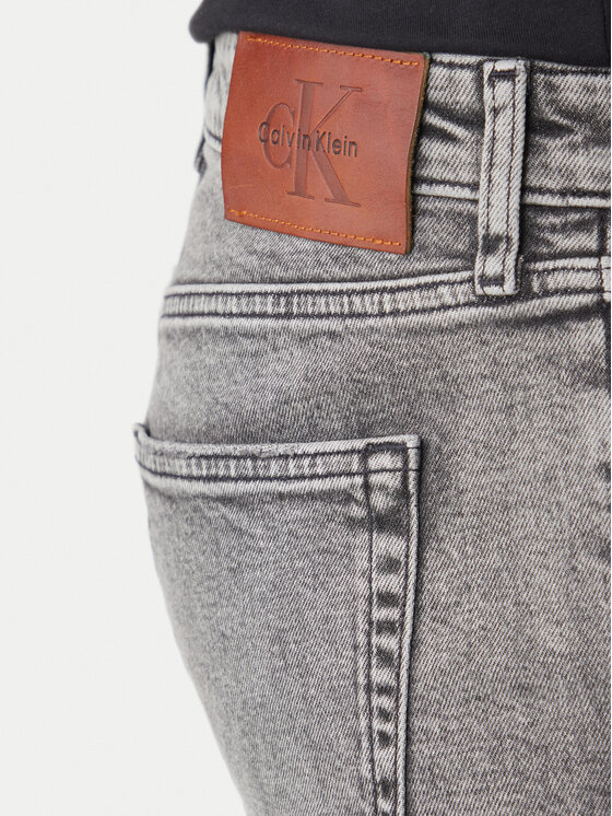 Calvin Klein Jeans Calvin Klein Jeans Jeansy LV04RF928G Szary Tapered Fit