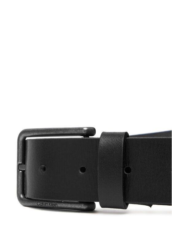 Calvin Klein Calvin Klein Cintura da uomo Warmth Buckle Smooth 35Mm LV04D7047G Nero