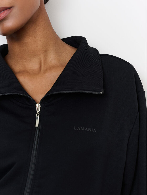 La Mania La Mania Felpa RIPPLE Nero Classic Fit
