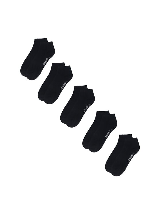 Sprandi Sprandi Rövid zoknik 0MB-001-AW23 (5-pack) Fekete