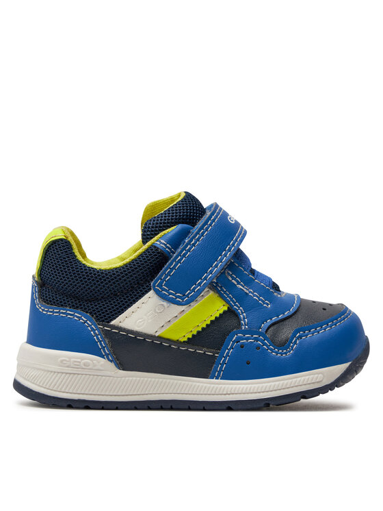 Sneakers Geox B Rishon B. A B250RA 0BC14 C4502 Blue/Fluo Green