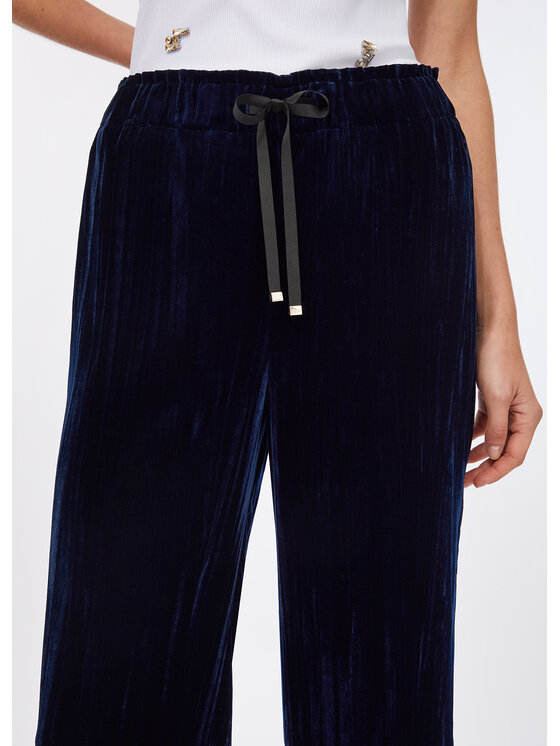 Liu Jo Liu Jo Pantaloni di tessuto CF5404T094A94028 Celeste Regular Fit