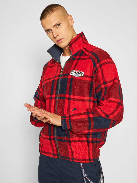 Tommy Jeans Bomberjacke Tjm Reversiblle Plaid DM0DM08425 Dunkelblau Regular  Fit • Modivo.de
