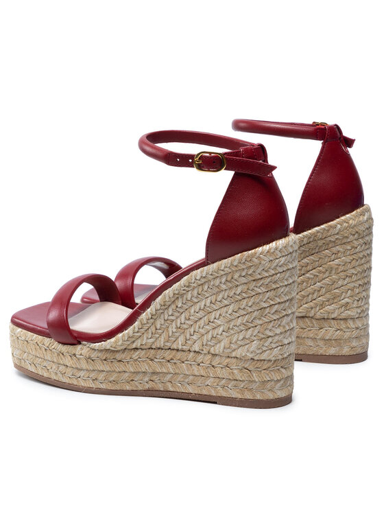 Stuart Weitzman Stuart Weitzman Εσπαντρίγιες Nudist Espadril Wedge S0996 Κόκκινο