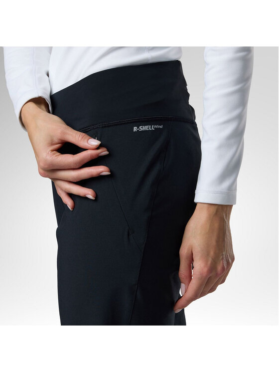 Rossignol Rossignol Spodnie outdoor W Venon Wind Pant Czarny Slim Fit