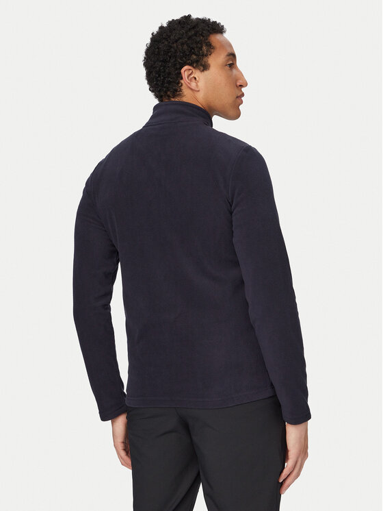 4F 4F Felpa di pile 4FAW23TFLEM123 Blu Regular Fit