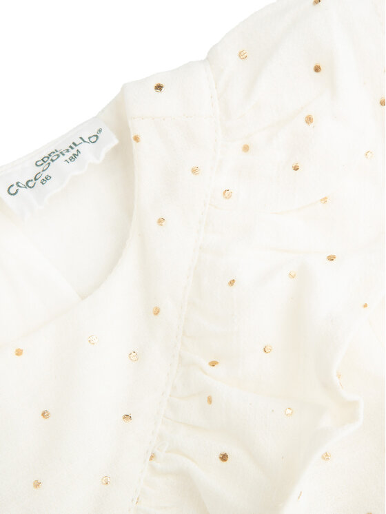 Coccodrillo Coccodrillo Sukienka codzienna WC5128202EBG Beżowy Regular Fit