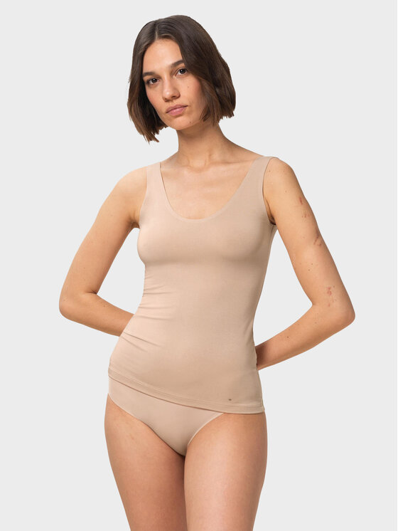 Triumph Triumph Top Smart Natural 10213349 Beige Slim Fit