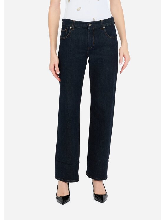 Liu Jo Liu Jo Jeansy UF5175DS07477000 Błękitny Regular Fit
