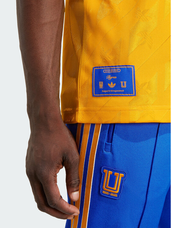 adidas adidas Koszulka techniczna Tigres Żółty Regular Fit