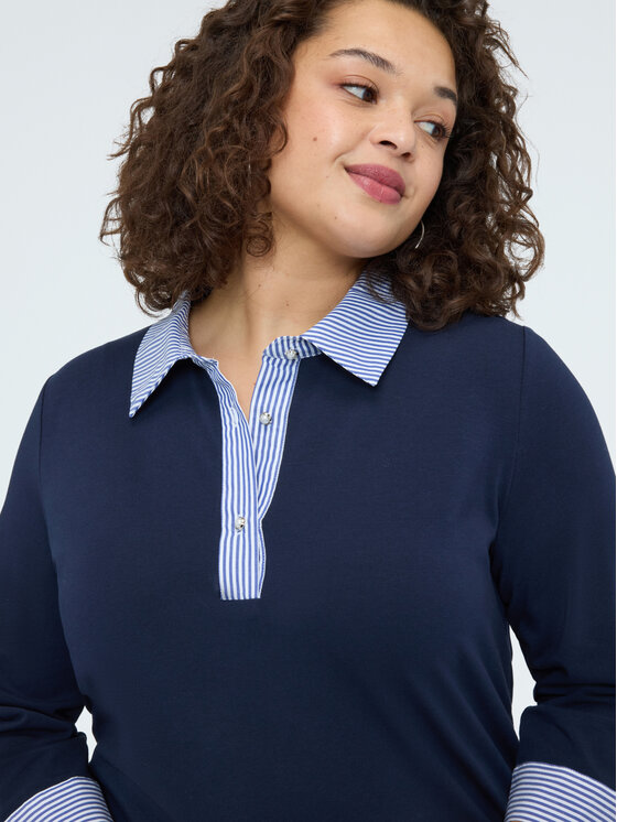 Fiorella Rubino Fiorella Rubino T-shirt G04UL008931N0Z4 Blu A-Line Fit