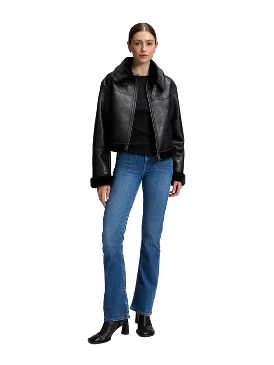 Lee Lee Jeansy 112385814 Niebieski Bootcut Fit