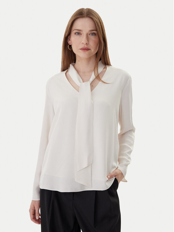 Armani Exchange Armani Exchange Halenka XW000732 AF16122 U1003 Écru Loose Fit