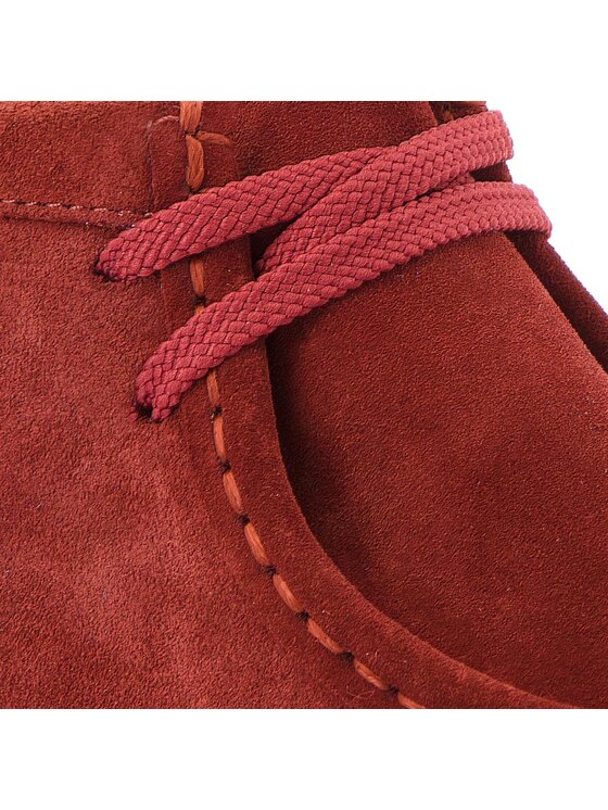 Clarks Clarks Зимни обувки Wallabee Bt.. 261350387 Бордо