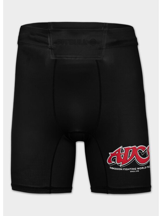 PITBULL PITBULL Szorty sportowe ADCC Czarny Regular Fit