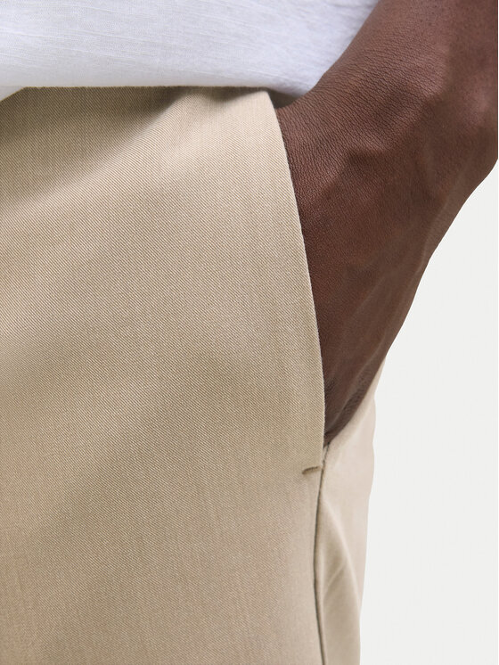 Jack & Jones Jack & Jones Шорти з тканини Stace 12271357 Бежевий Relaxed Fit