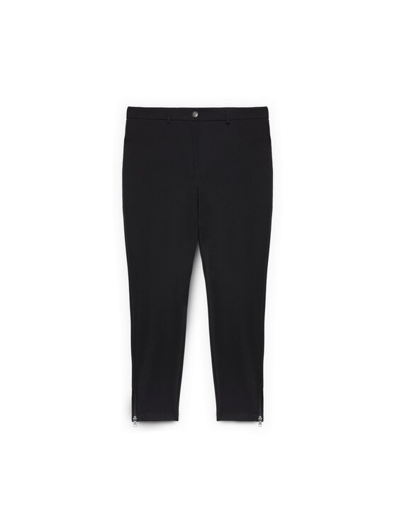 Fiorella Rubino Fiorella Rubino Pantaloni di tessuto P704T005133N033 Nero Skin Fit