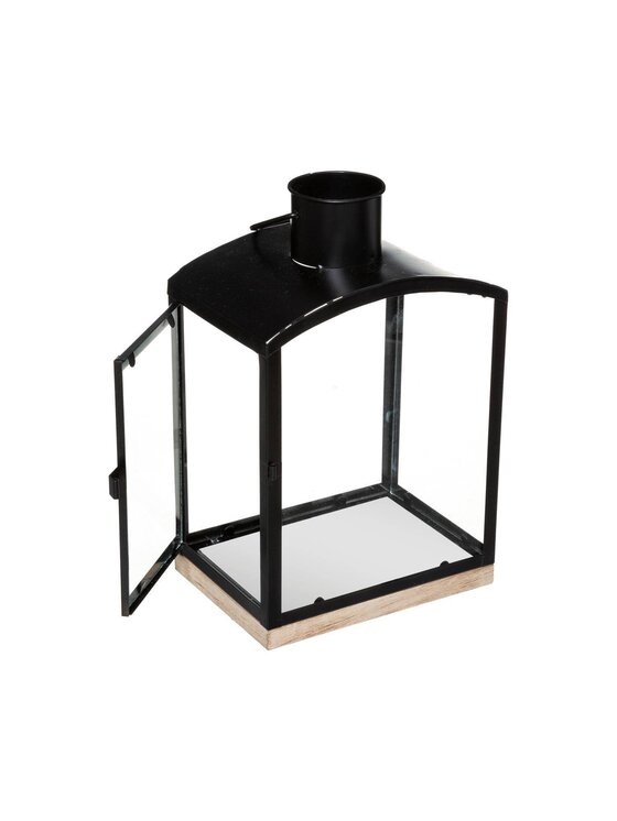 MIAhome MIAhome Lampion 2 szt. metalowe FANAR Czarny