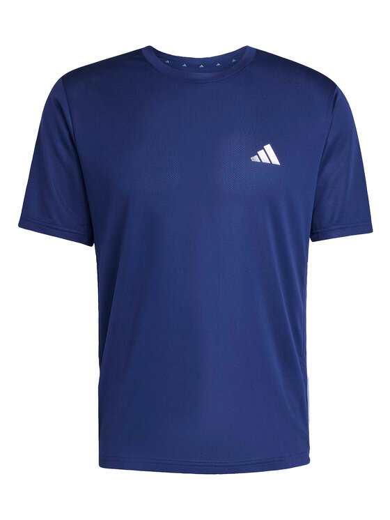 adidas adidas Koszulka techniczna Workout Essentials Base 3-Stripes KD0701 Granatowy Regular Fit