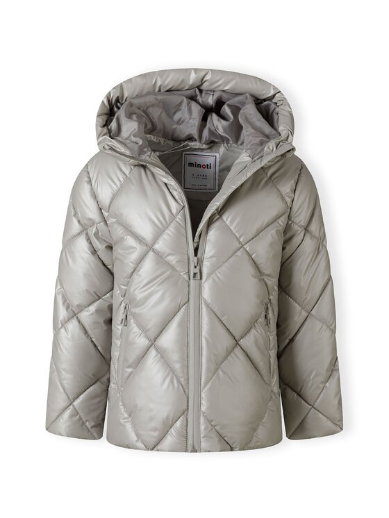 minoti minoti Kurtka zimowa 26coat70 Srebrny Regular Fit