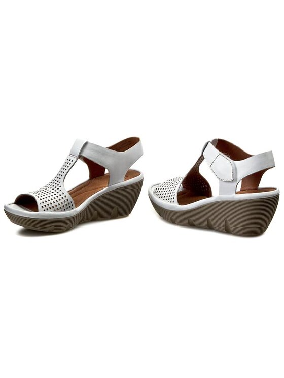 Clarks Clarks Basutės Clarene Diva 261085774 Balta