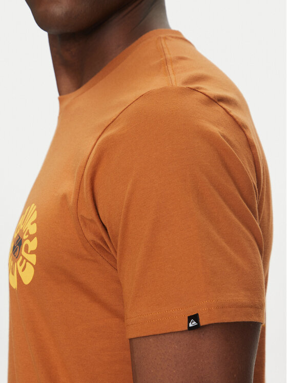 Quiksilver Quiksilver Marškinėliai EQYZT08036 Ruda Regular Fit