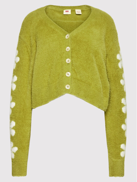 Levi's® Levi's® Kardiganas Audrey Cozy A1583-0001 Žalia Regular Fit