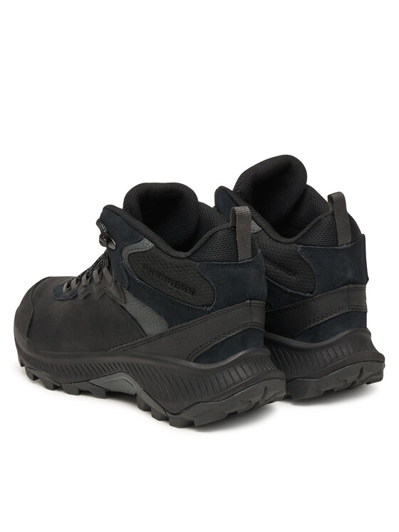 Merrell Merrell Trekingová obuv Speed Strike 2 Leather Mid Waterproof J038071 Černá