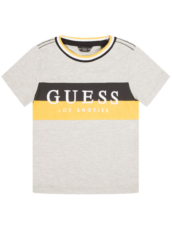 Guess Guess Тишърт N01I07 K8650 Сив Regular Fit