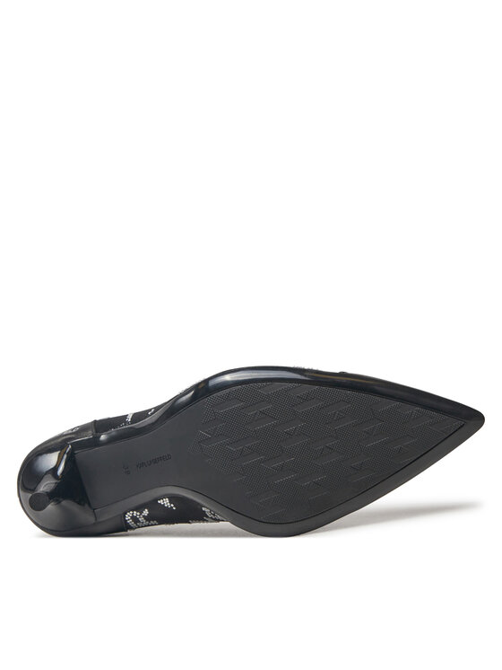 KARL LAGERFELD KARL LAGERFELD Pantofi cu toc subțire Sarabande KL30925A Negru