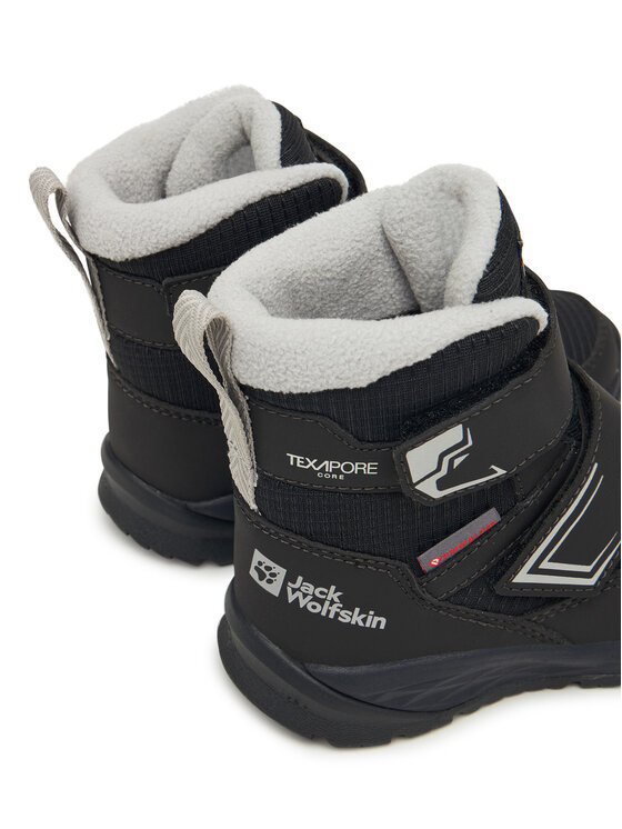 Jack Wolfskin Jack Wolfskin Hótaposó Polar Bear B Texapore Mid VC K A62144 Fekete
