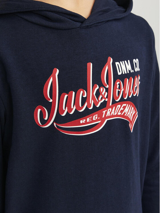 Jack&Jones Junior Jack&Jones Junior Jopa Logo 12257309 Mornarsko modra Standard Fit