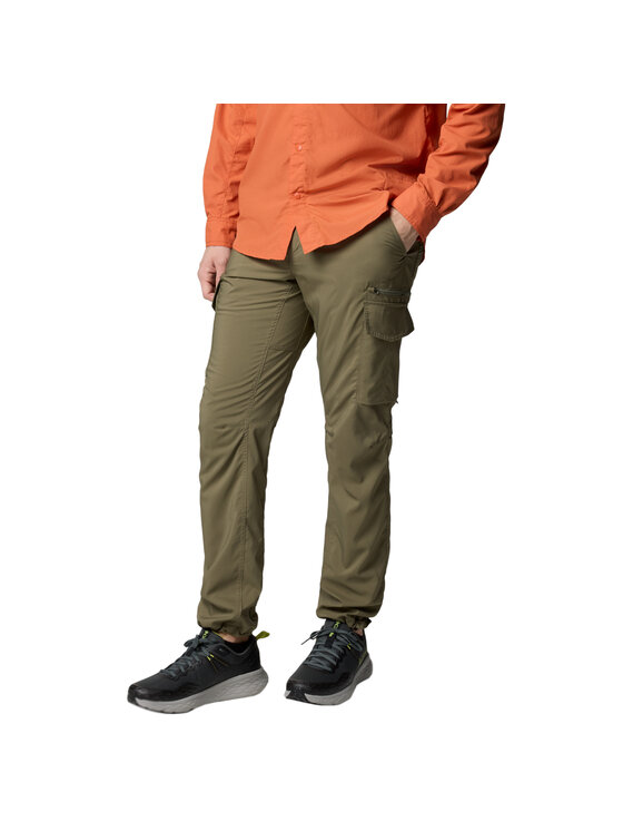 Columbia Columbia Spodnie dresowe Columbia Skien Valley Cargo Pant Zielony Regular Fit