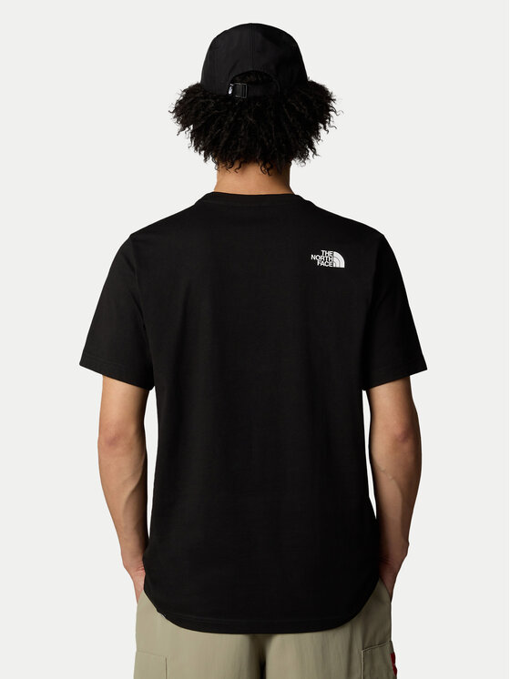 The North Face The North Face Tričko Easy NF0A8A6C Čierna Regular Fit