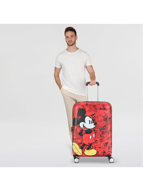 American Tourister American Tourister Walizka średnia 310756 Czerwony