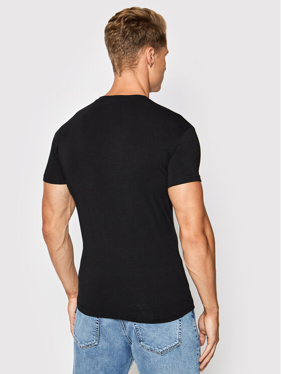 T-shirt 111035 1A516 00020 Nero Slim Fit