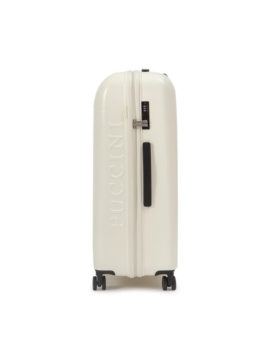 Valigia rigida grande PC052A Écru