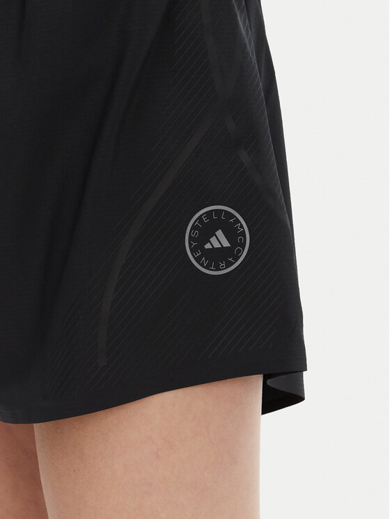 adidas by Stella McCartney adidas by Stella McCartney Sport rövidnadrág TruePace IT9728 Fekete Loose Fit