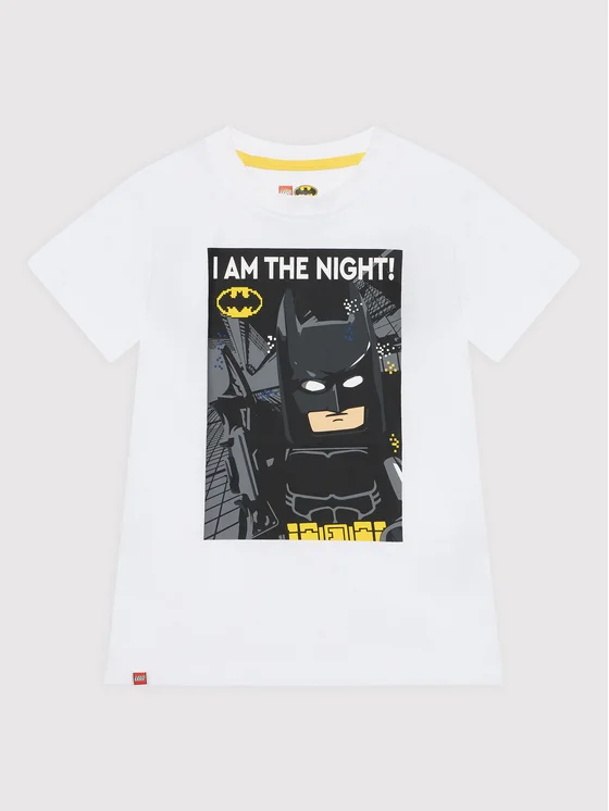 LEGO T-Shirt BATMAN 12010403 Weiß Regular Fit