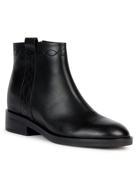 Geox Geox Botine D Larysse D36TXB 00043 C9999 Negru