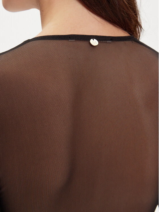 Rinascimento Rinascimento Bodijs CFC0116288003 Melns Regular Fit