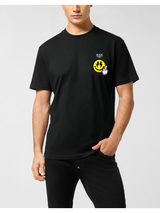 PHILIPP PLEIN PHILIPP PLEIN T-shirt 31663 Nero Regular Fit