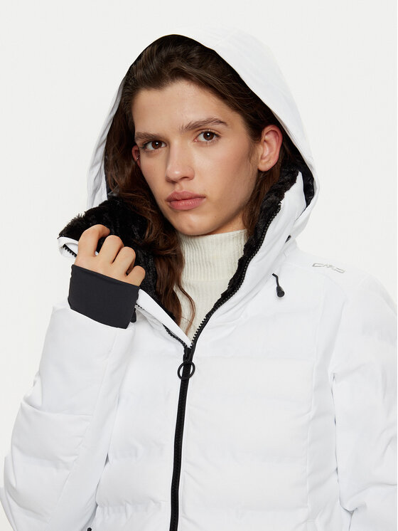 CMP CMP Giubbotto piumino 34W4406 Bianco Regular Fit