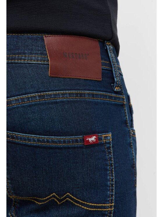 Mustang Mustang Jeansy Style Oregon Slim Niebieski Slim Fit