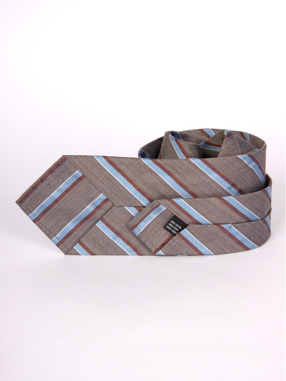 ELSNER ELSNER Γραβάτα JEDWAB ŻAKARD A1109 Καφέ