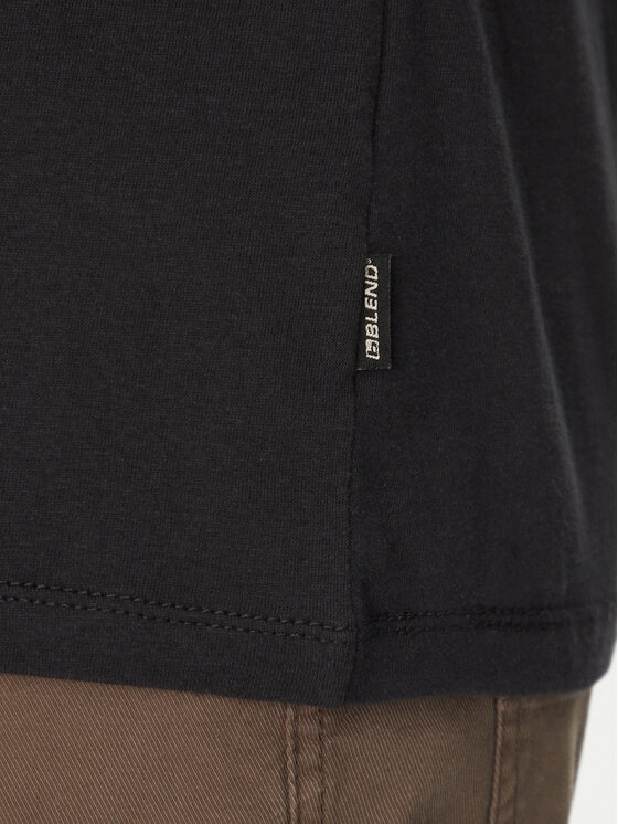 Blend Blend T-Shirt 20717760 Czarny Regular Fit