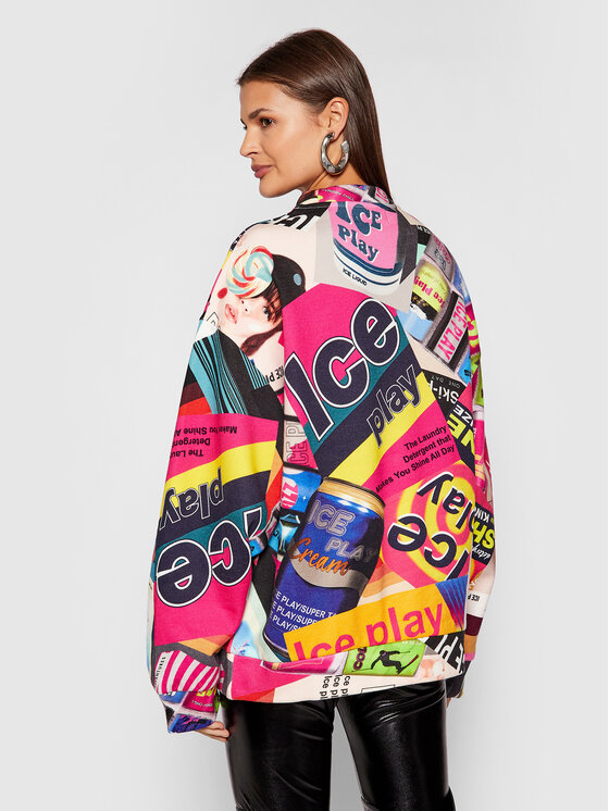 Felpa 21I U2M0 E061 6320 Multicolore Relaxed Fit
