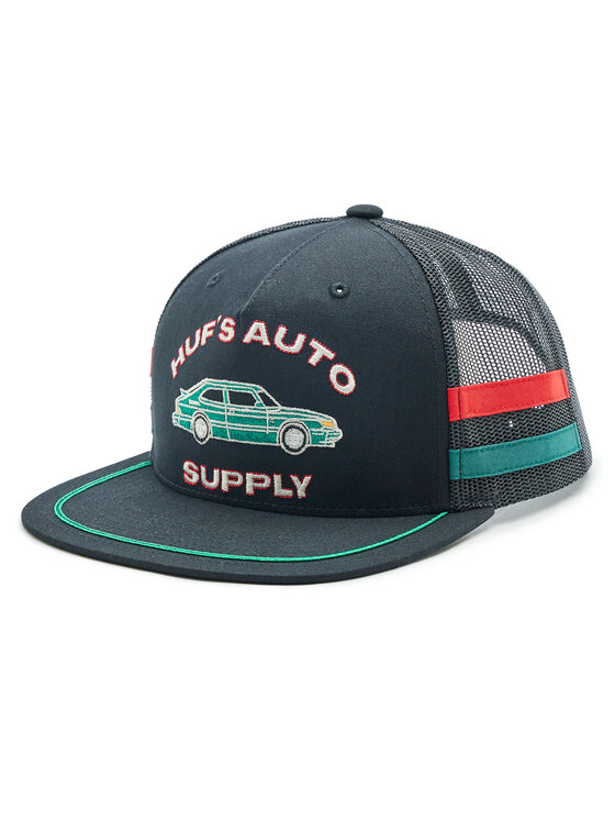 HUF HUF Baseball sapka Auto Supply HT00705 Fekete